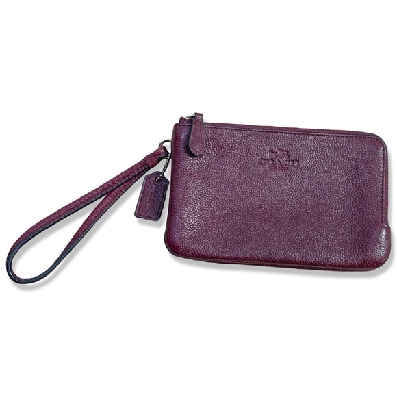 COACH Double Corner Zip Wristlet Wallet - Picture 1 of 9